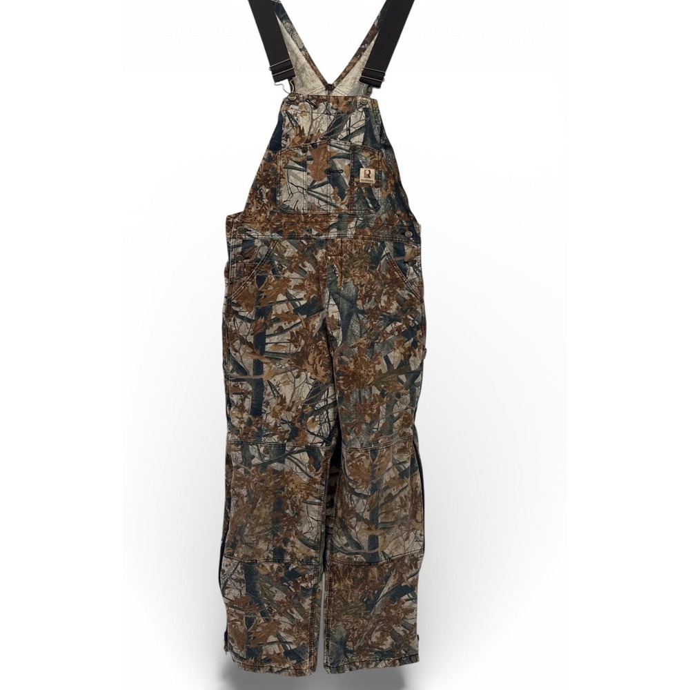 Real Workwear Realtree Camo Insulated Bib Overalls Men's Large Regular‎ 39x27.5 - Picture 7 of 16